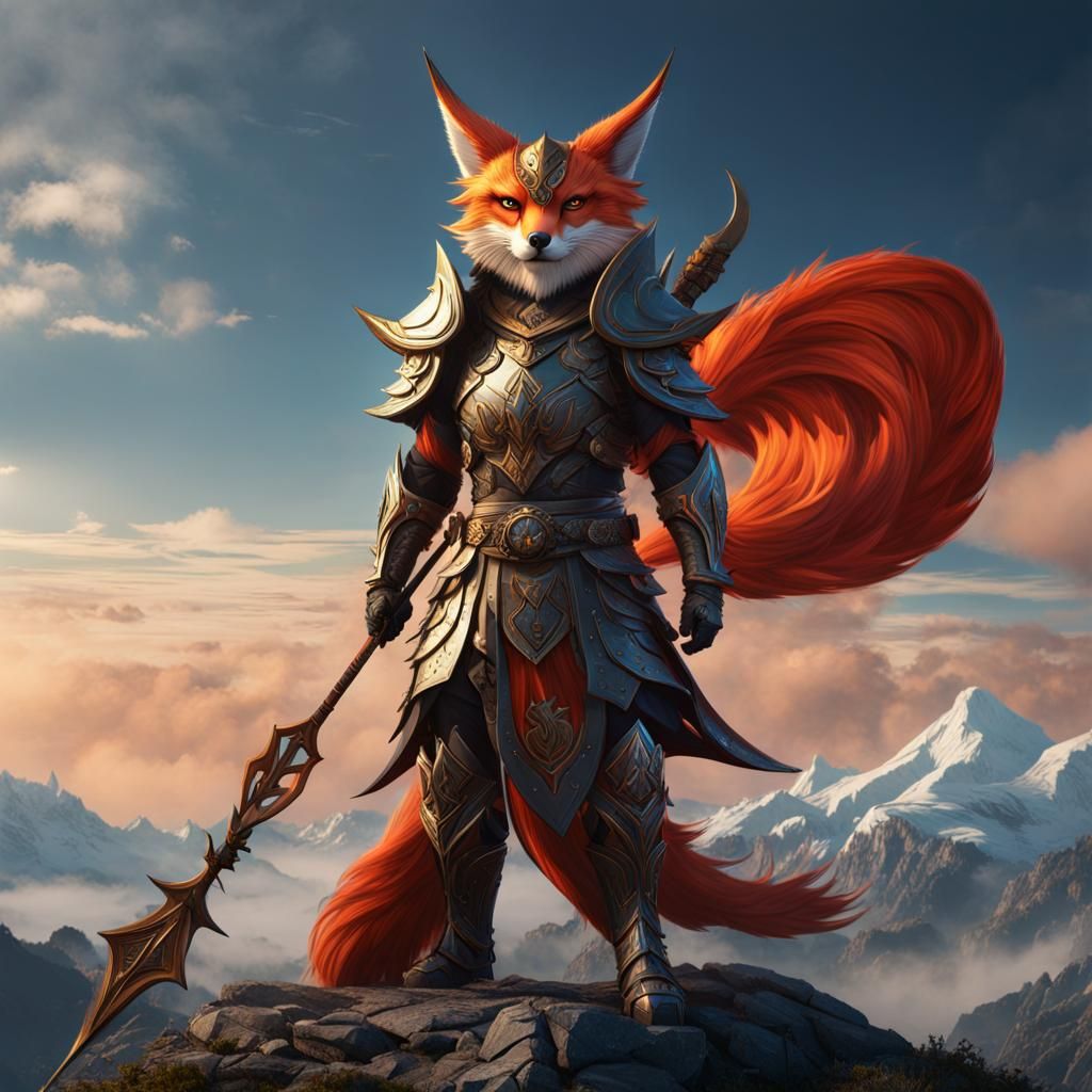 Great Fox God - AI Generated Artwork - NightCafe Creator