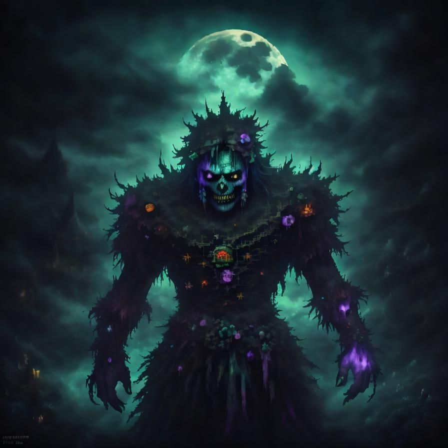 <lora:Spirit World:1.0> Highly Detailed Spooky Creepy Demons...