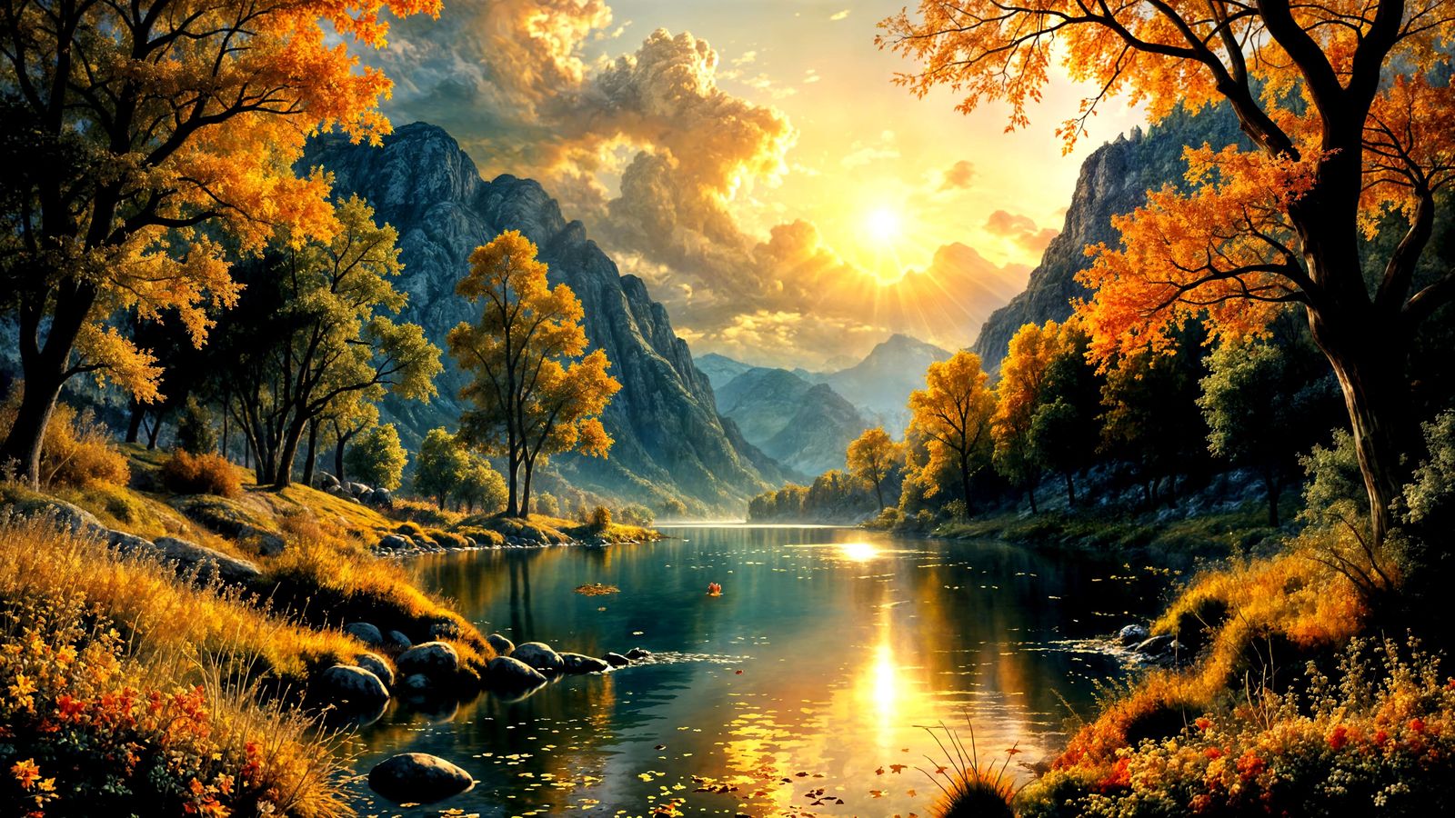 Lake Idyll  by @Forged Anew