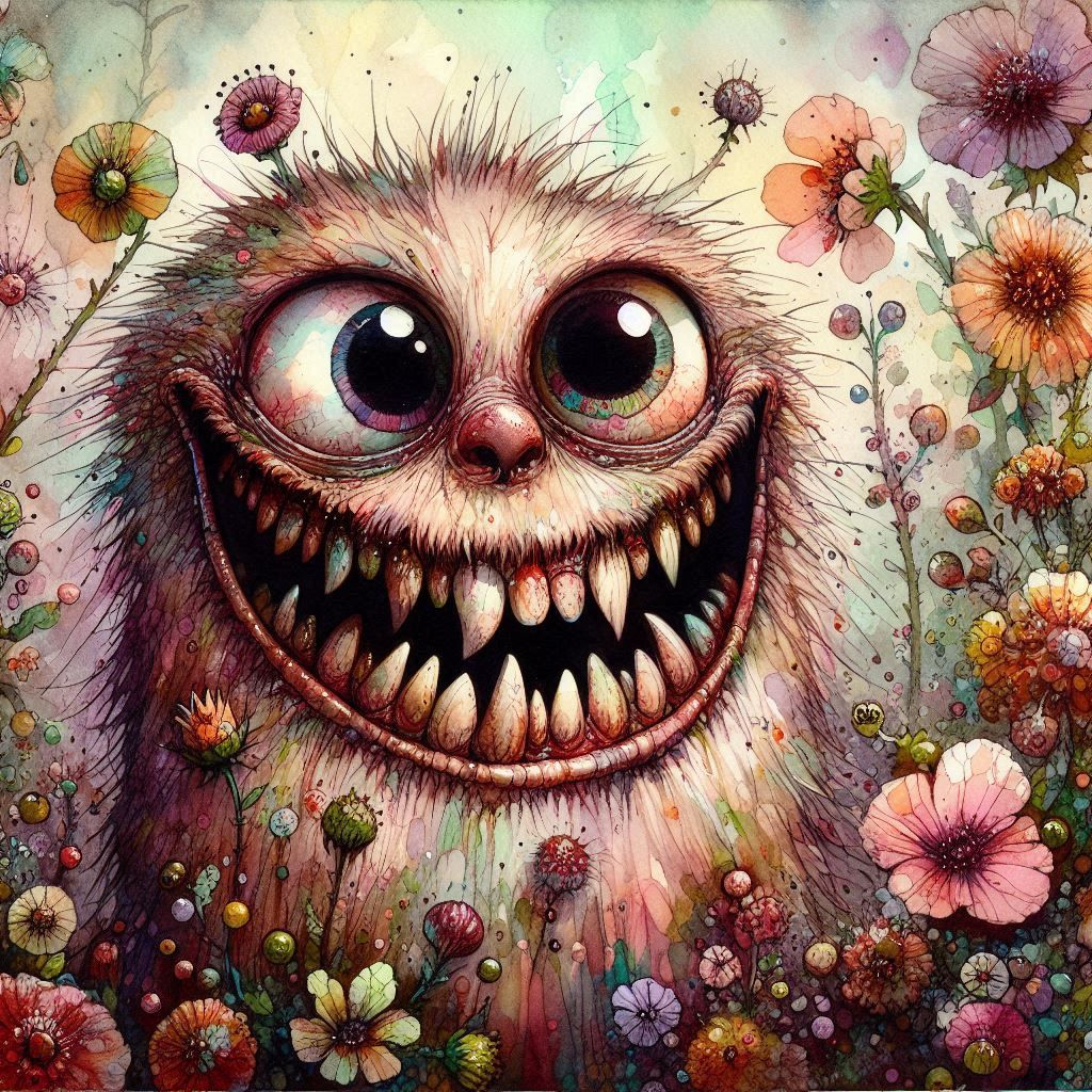 Whimsical monster