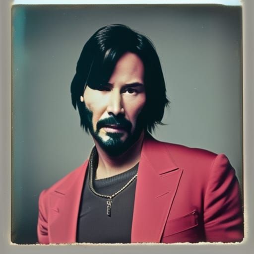 Vintage Photo Keanu Reeves