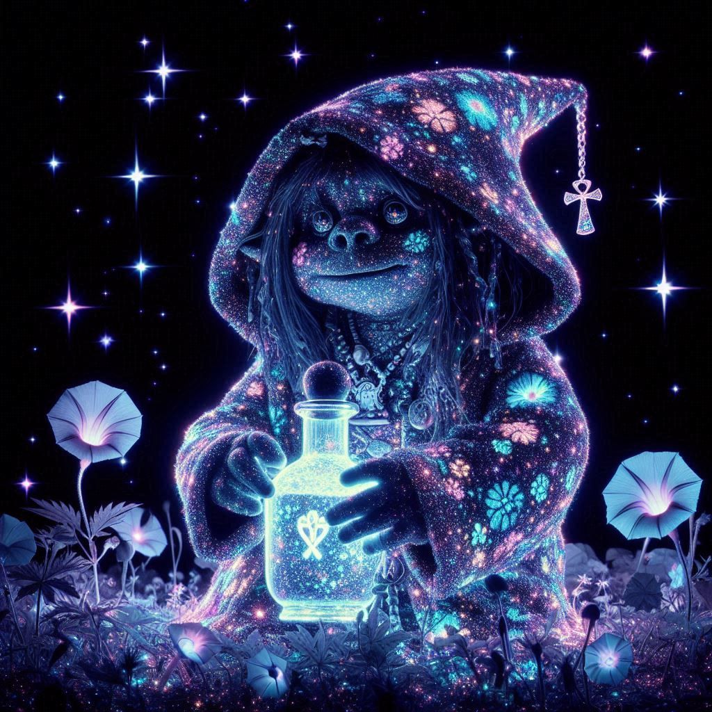 the wonderful work of the glitzin fairy.