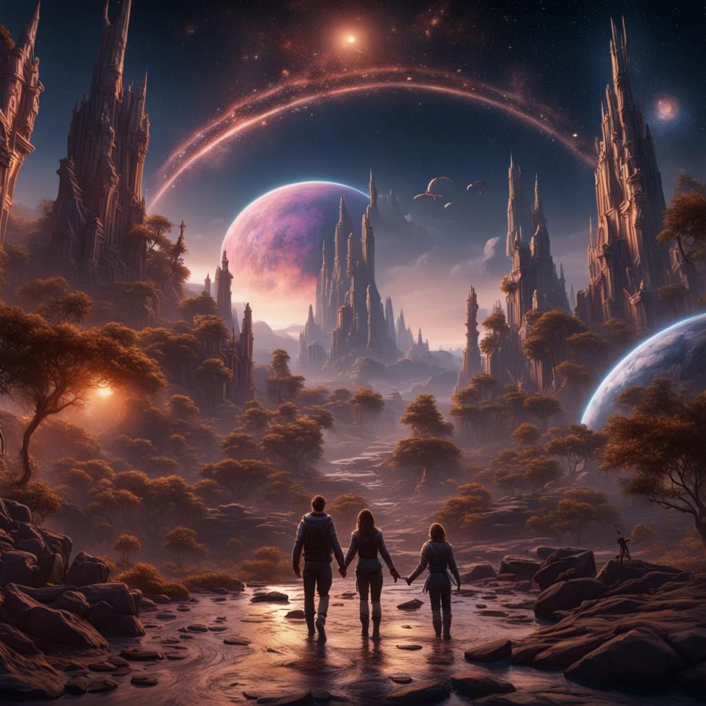 Family among the stars