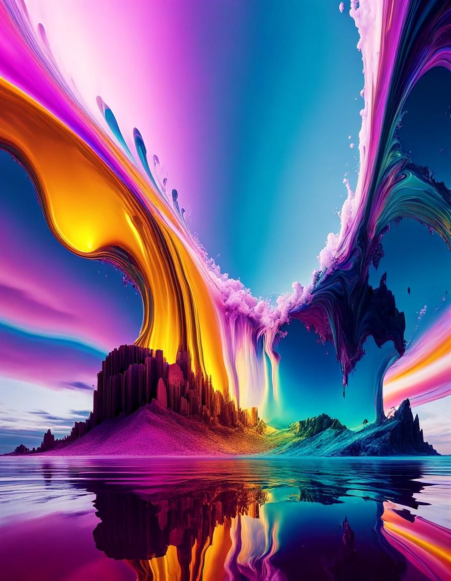 Melting Reality  by @El Nido