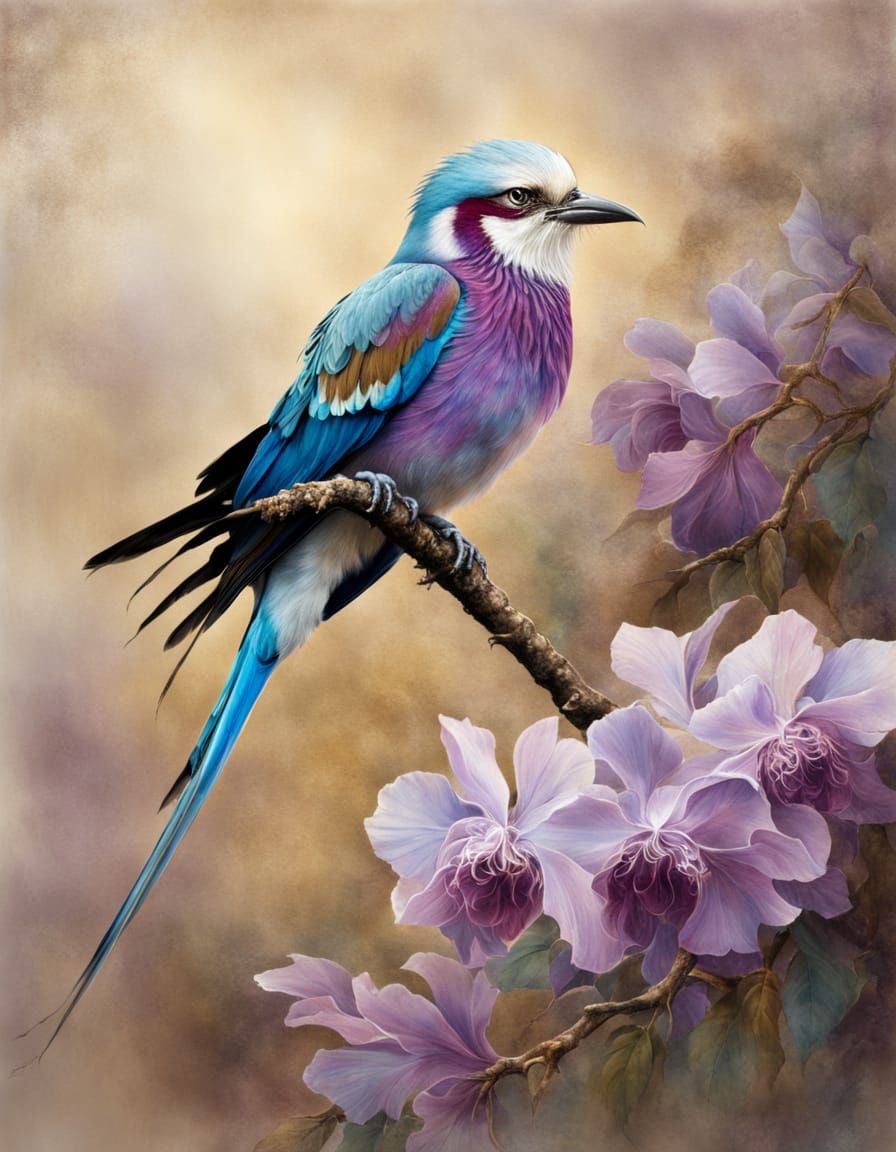 Lilac-breasted Roller (3 Likes)  by @Cold-Strike