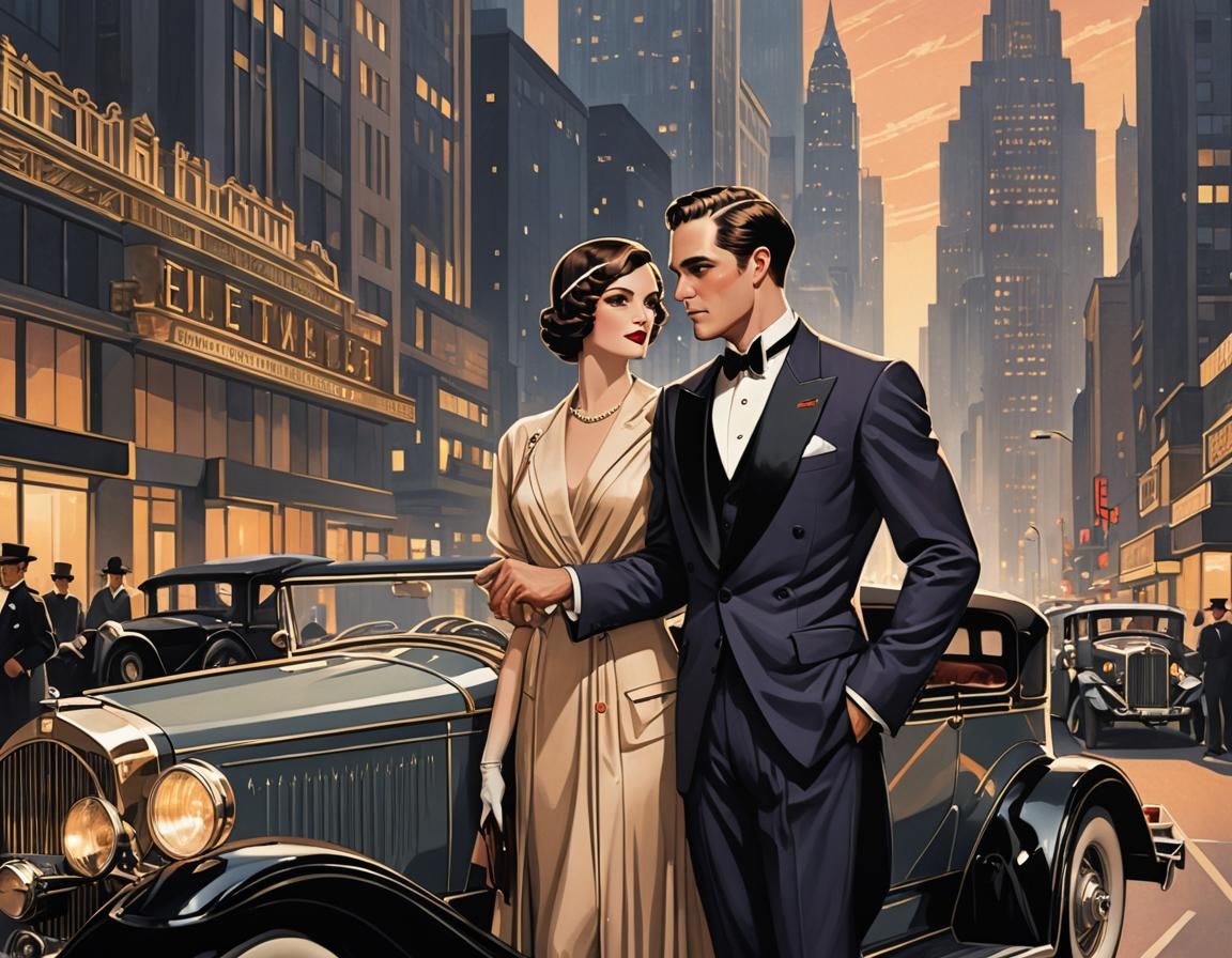 Art Deco Inspired Creation
