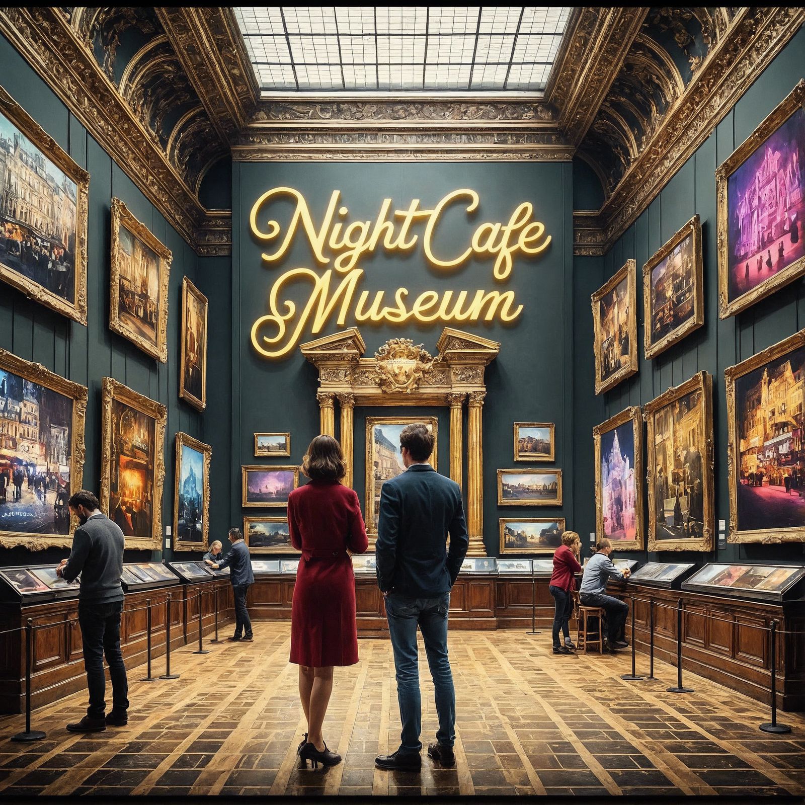 NightCafe Museum - All Monday Masterpieces in the Museum