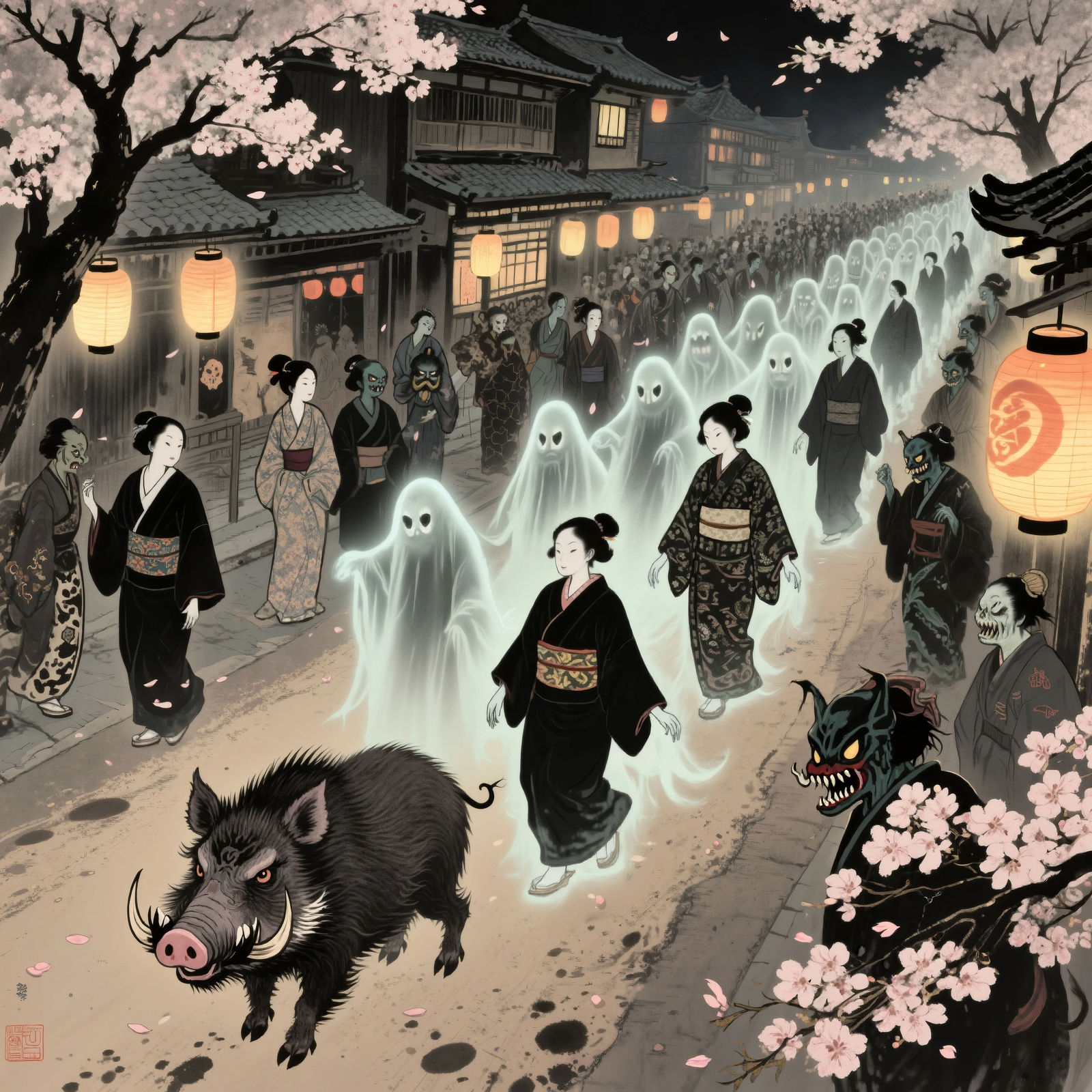 Night Parade of the 100 Demons