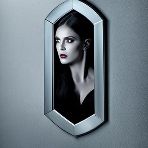 Mirror, mirror, on the wall... AI Generated Artwork NightCafe Creator