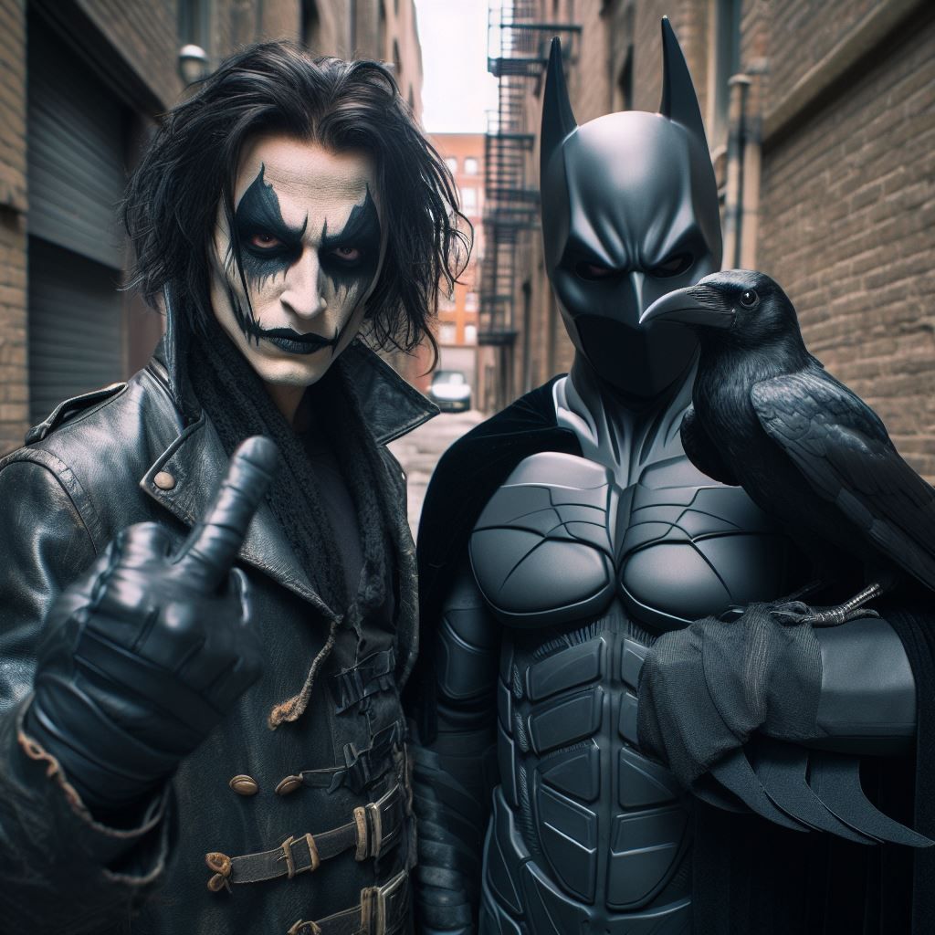 The Crow and Batman