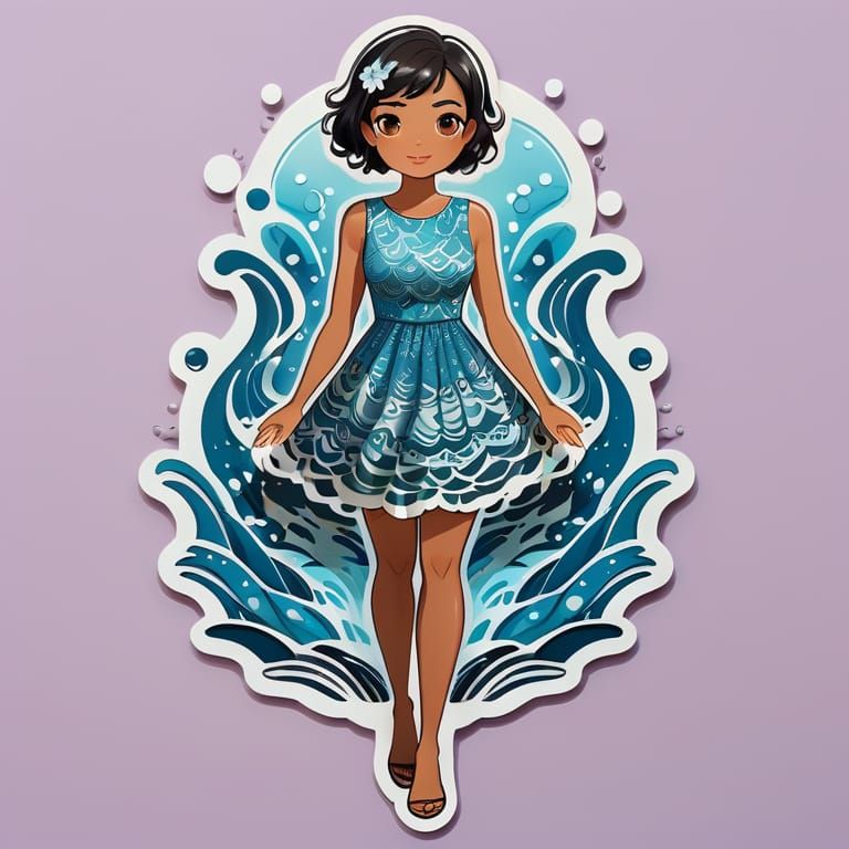 Ocean dress
