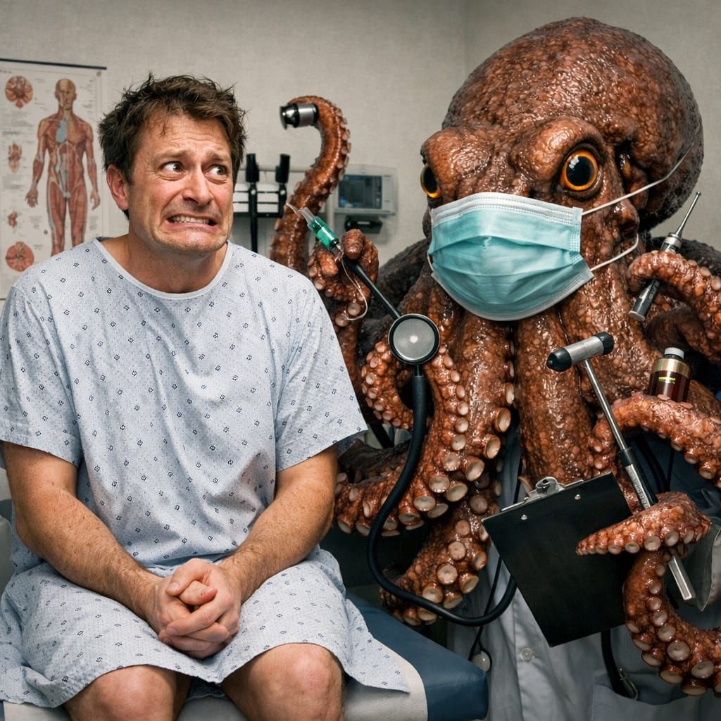 Michael suddenly misses his old urologist.