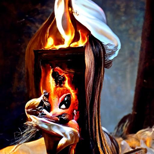 Ariana grande on fire