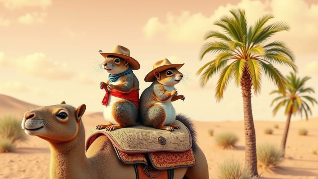 The Squirrels are Having an Adventure