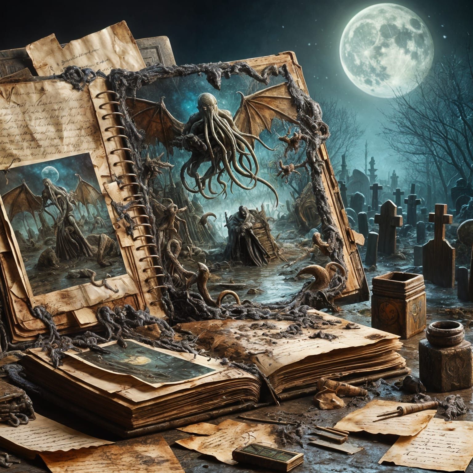 The Cthulhu Chronicles   by @Hedgehog