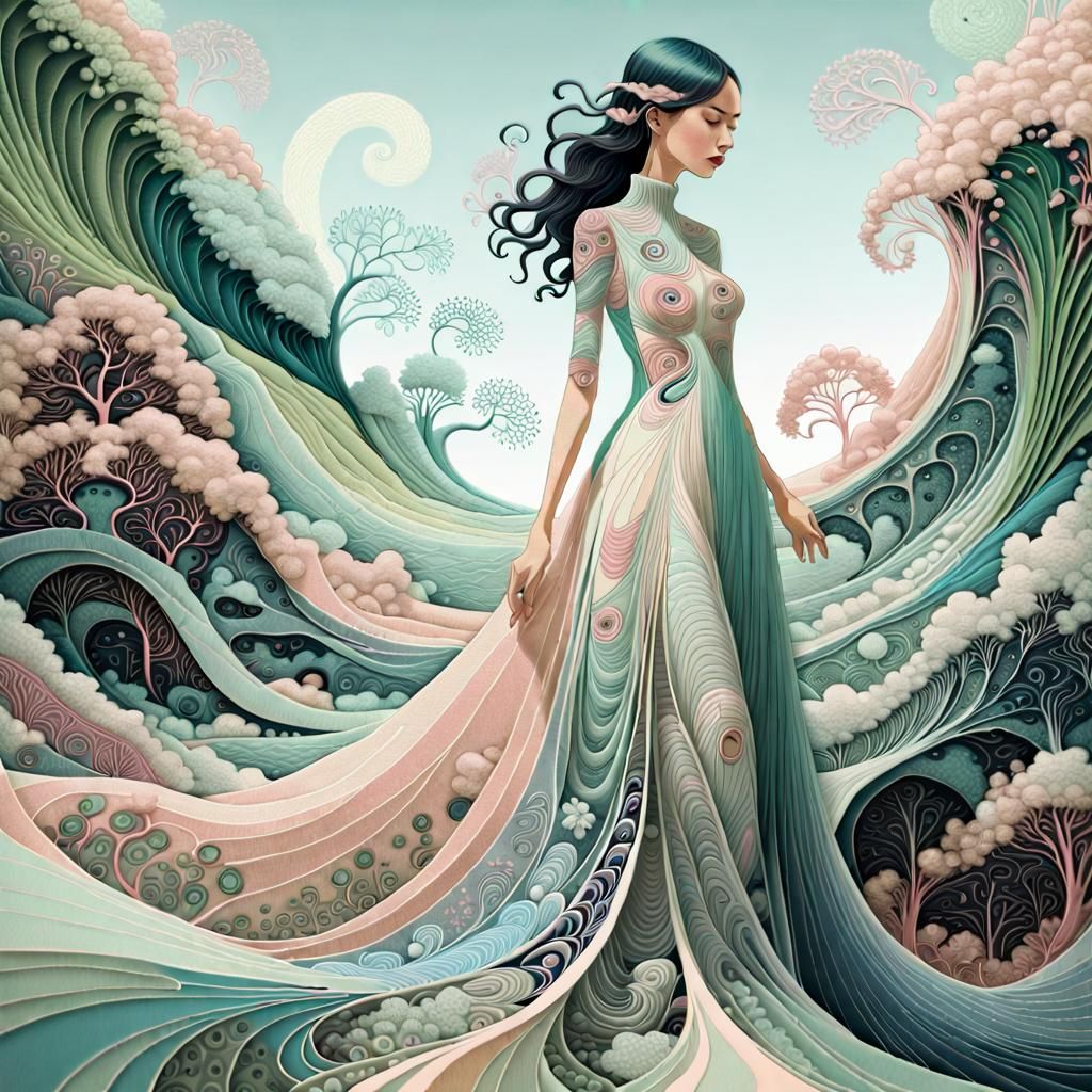 Pastel dress  by @Dayana