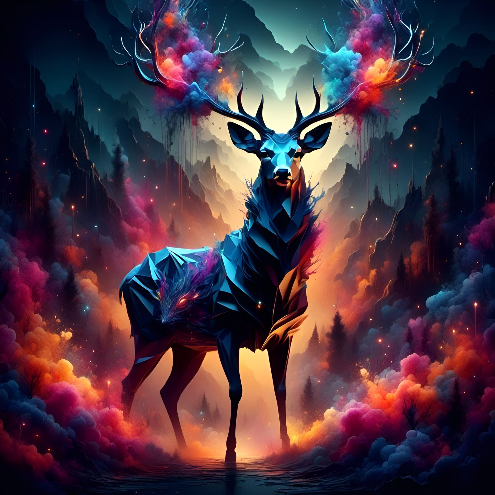 Shadow Deer Spirit