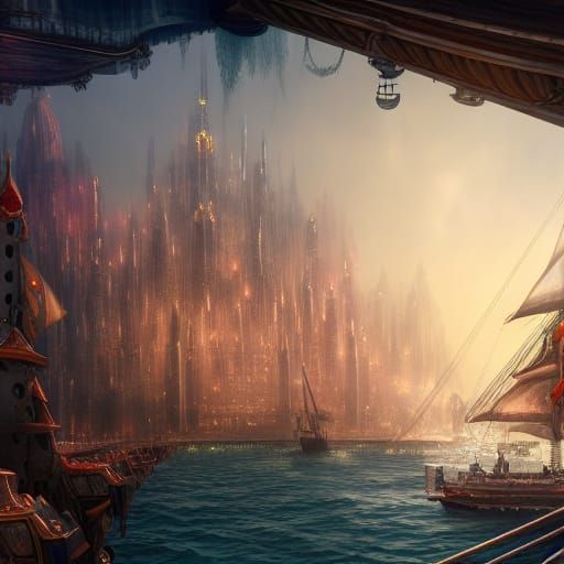 City on a ship