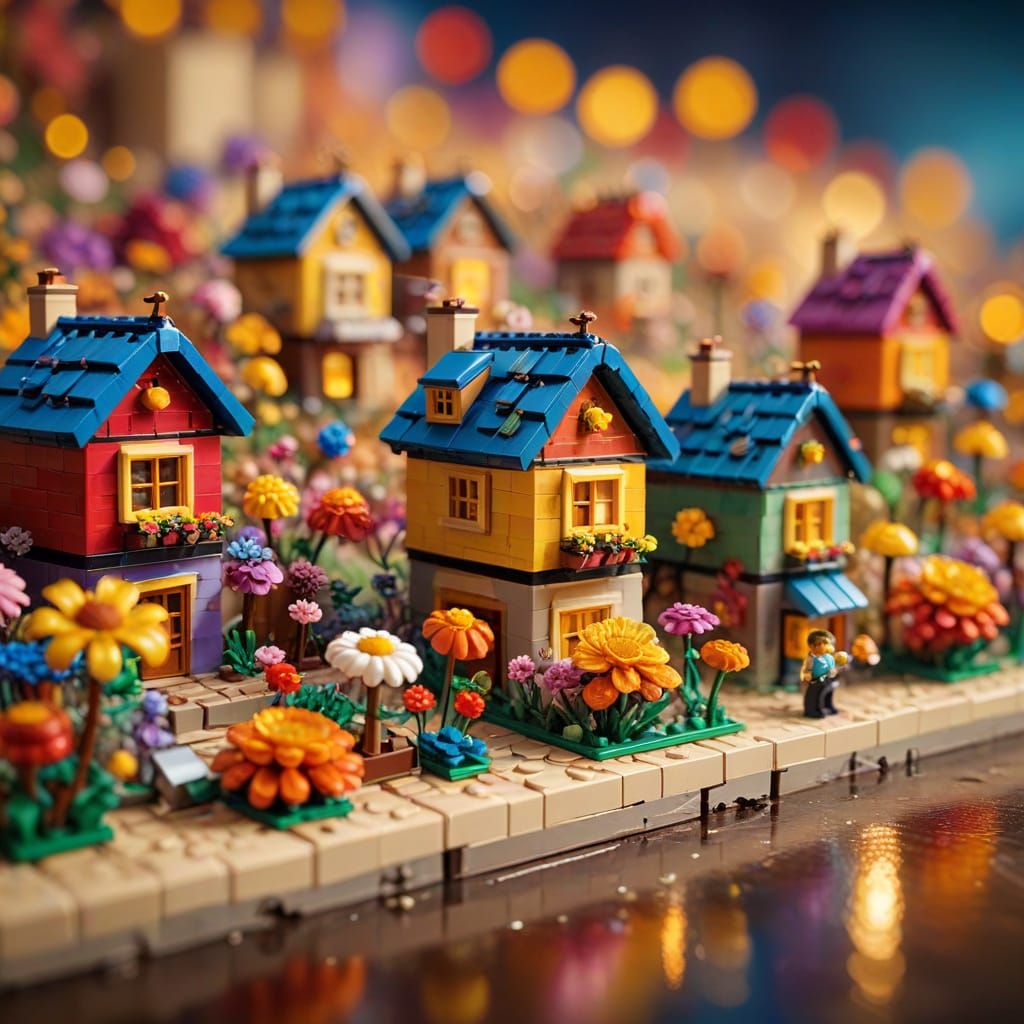 a miniature world  by @Bonobob
