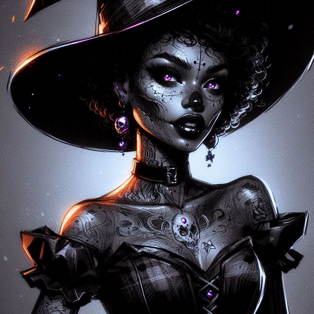 Sapphic Spooky Skeletons