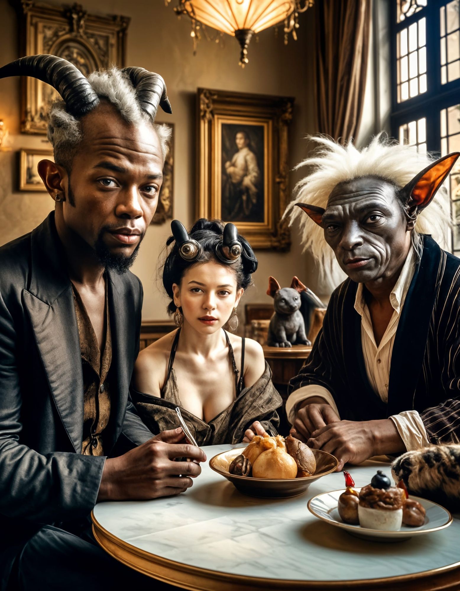 The Man with a Huge Rack of Antlers is the definition of a 'Mean Old Goat.'