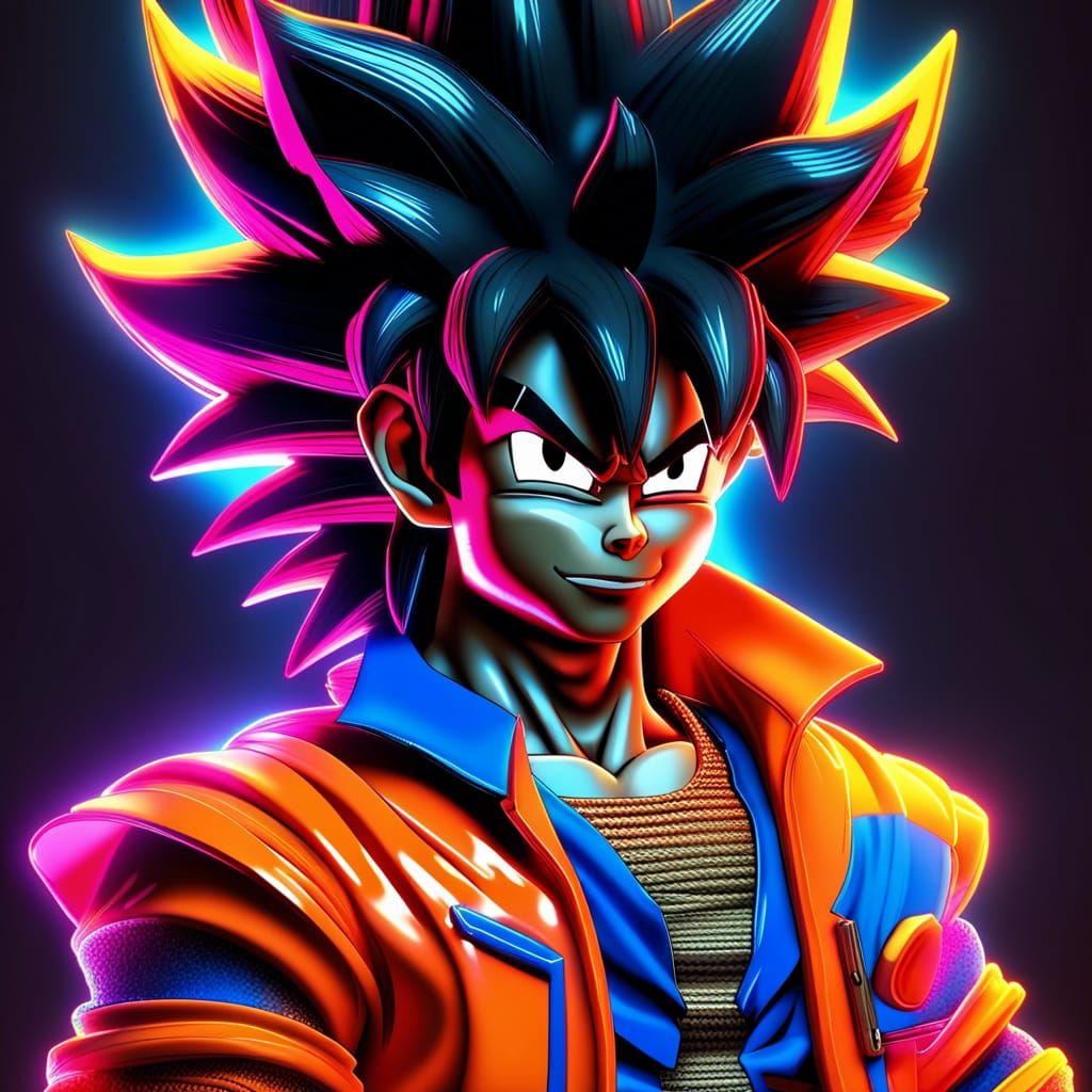 Goku Jackson - AI Generated Artwork - NightCafe Creator