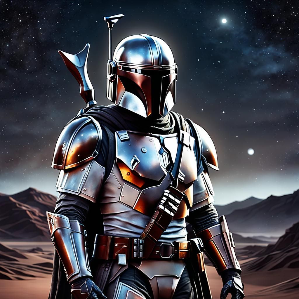 The Mandalorian   by @Moonjay