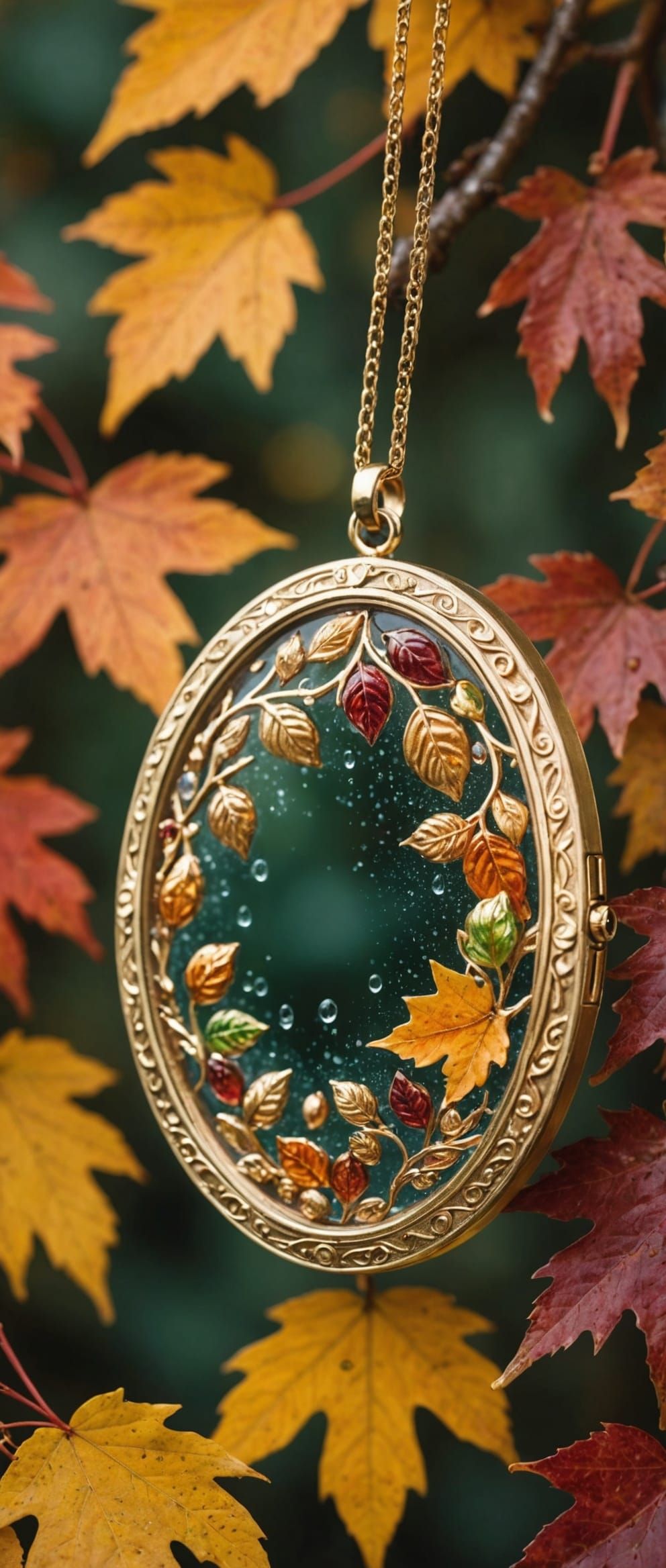 Autumn locket