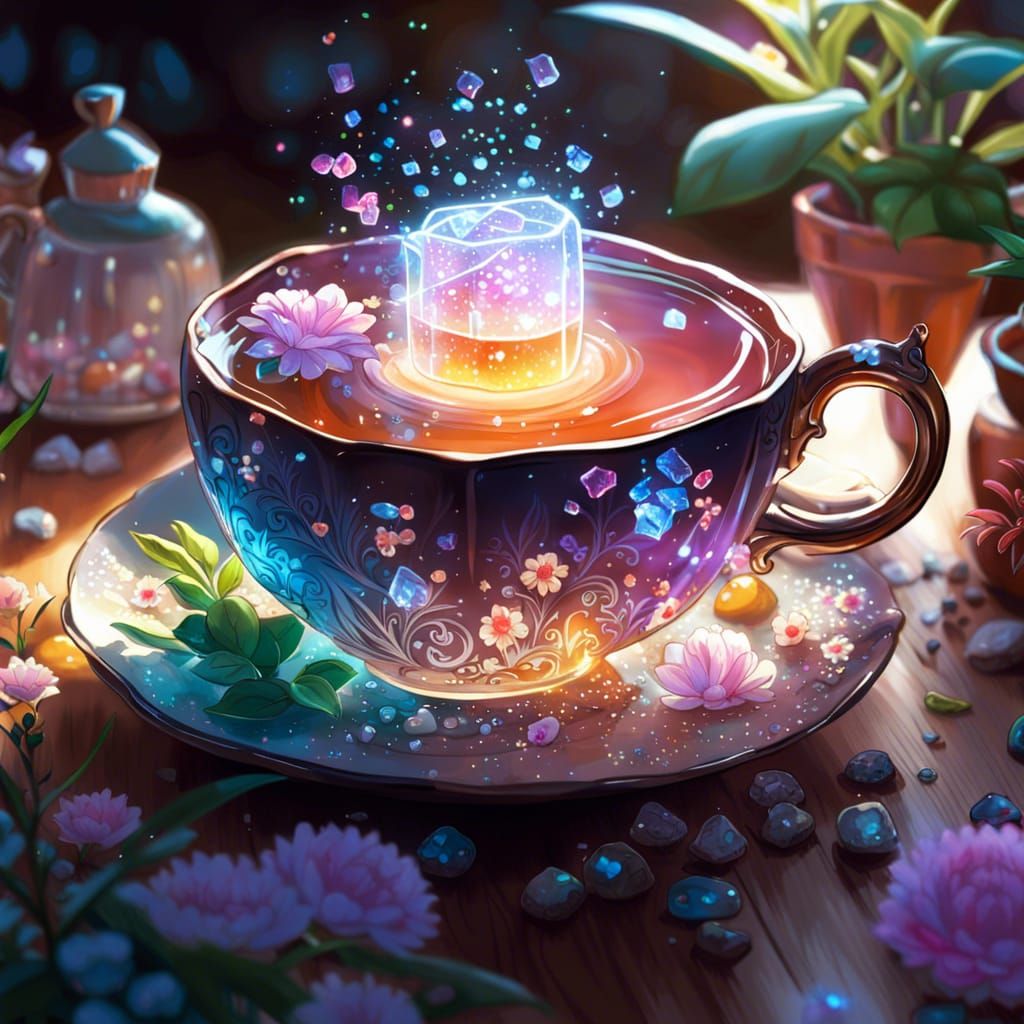 Magical Teabag  by @Shelly