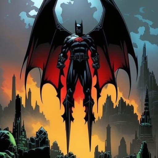 spawn x Batman 