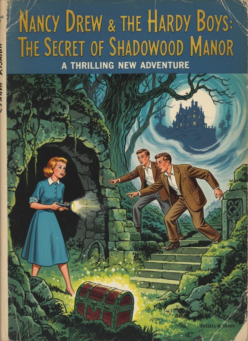 retro book cover  by @BrainStorm