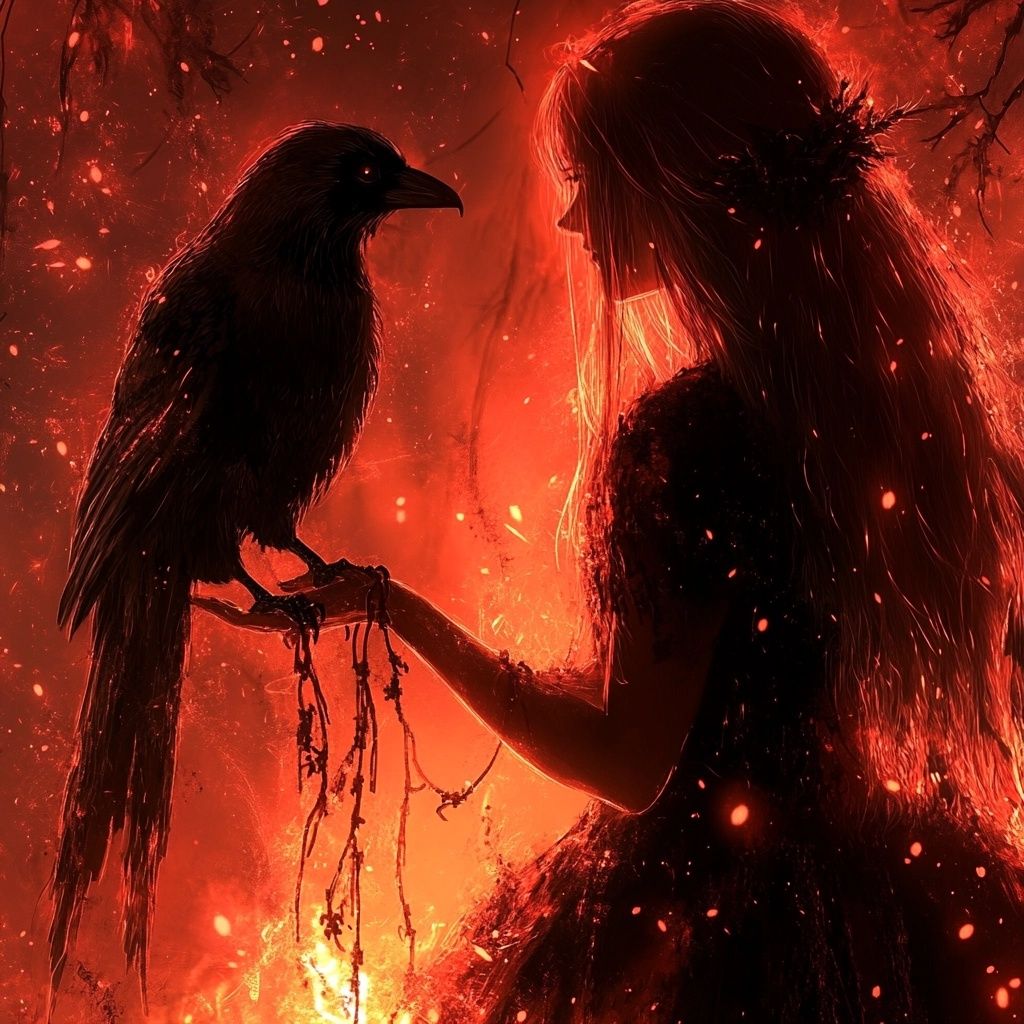 Oria and the Raven