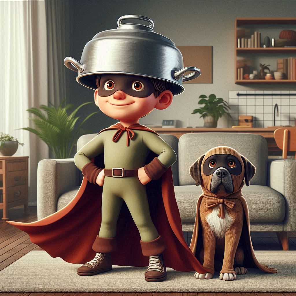 Captain Wonderful and Strong Dog