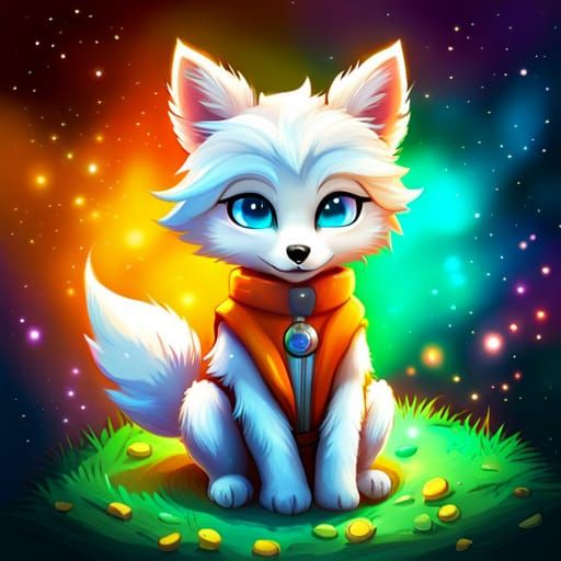 Cute fox