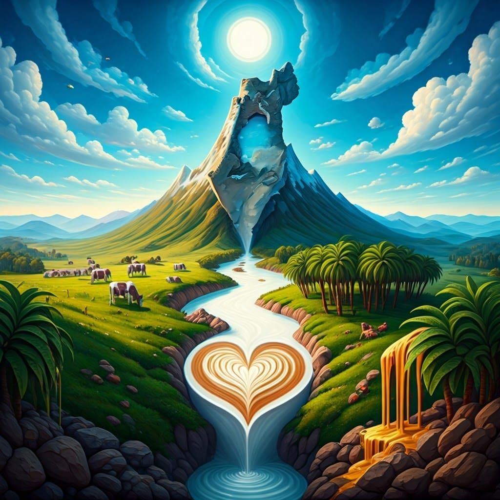 ארץ זבת חלב ודבש