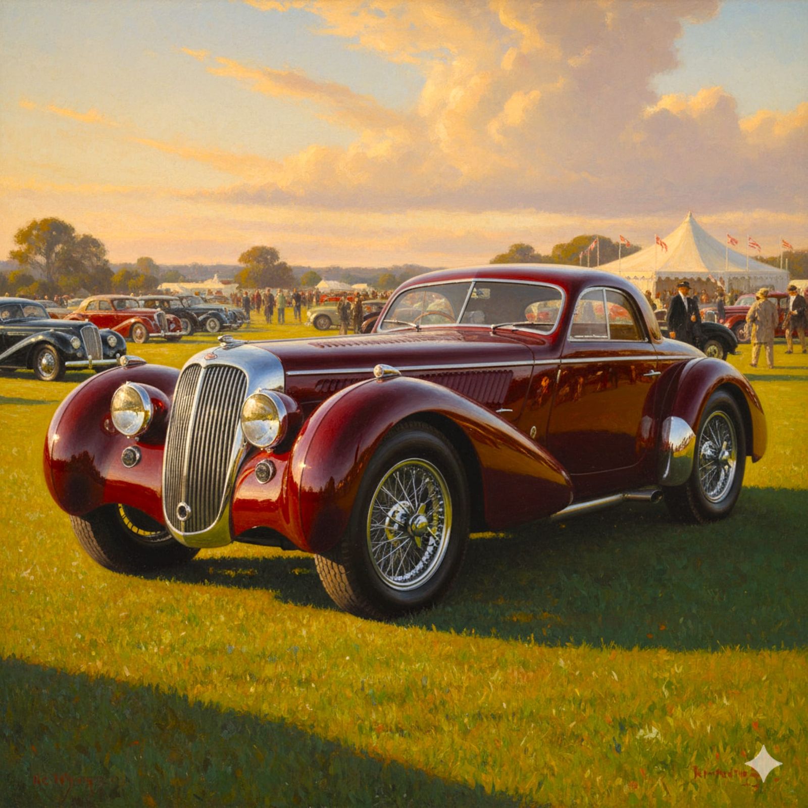 British 1940s Coupe, #1