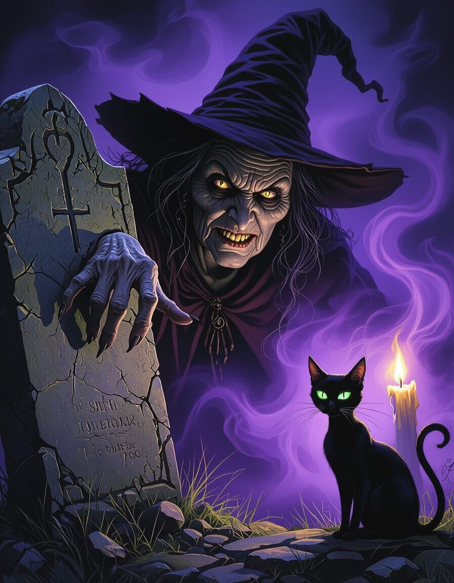 Evil witch  by @beth 