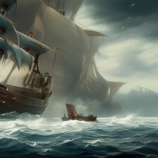 Walter White sailing the S.S Edmond Fitzgerald