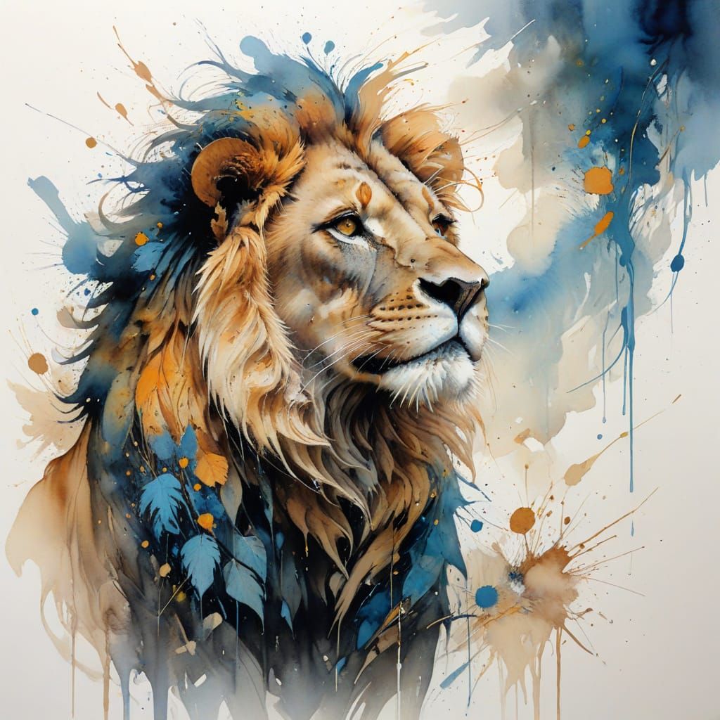 Lion   by @Sumaya Ali
