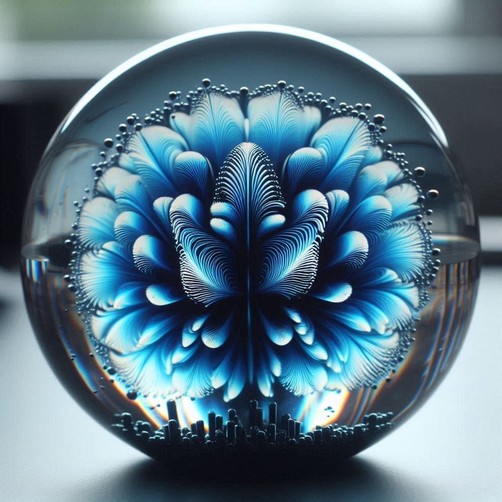 Ferro Fluid Sphere