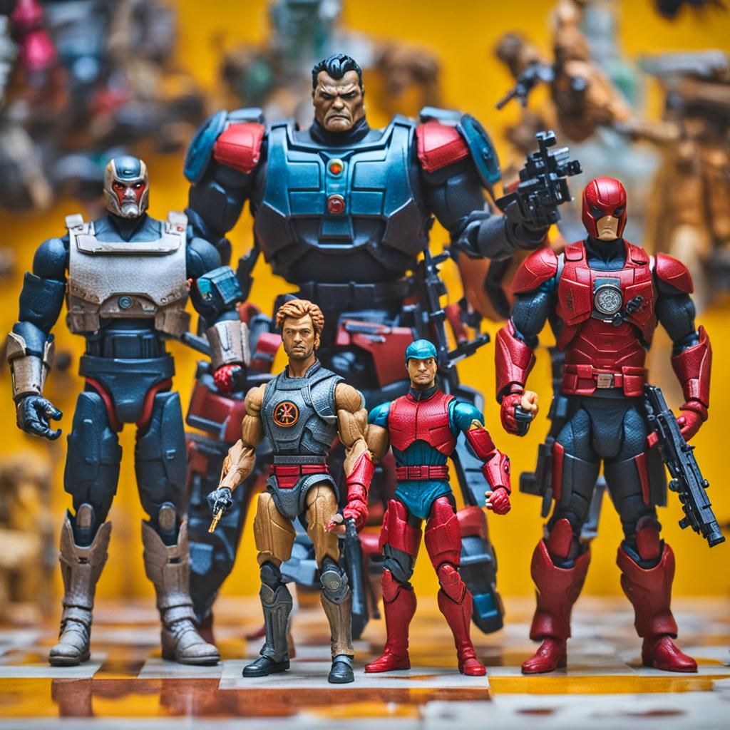 Action figures   by @Donna