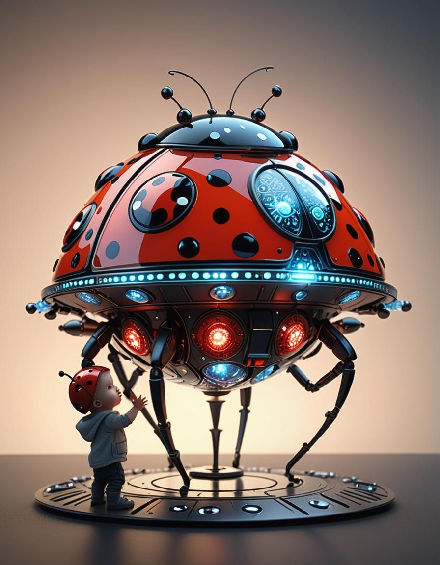 Futuristic toy!   by @Hit moments