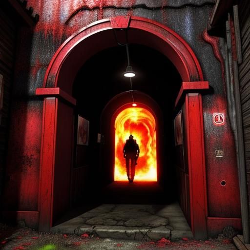 The entrance to Hell NC Hyperreal
Adds detail, vivid colors ...