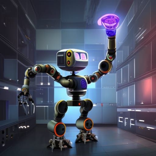 Scientist bot: A brilliant and inquisitive robot designed fo...