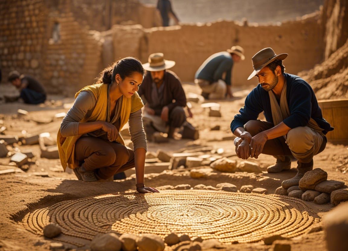 City of Gold Archaeological Dig Site  by @Mairi Thompson