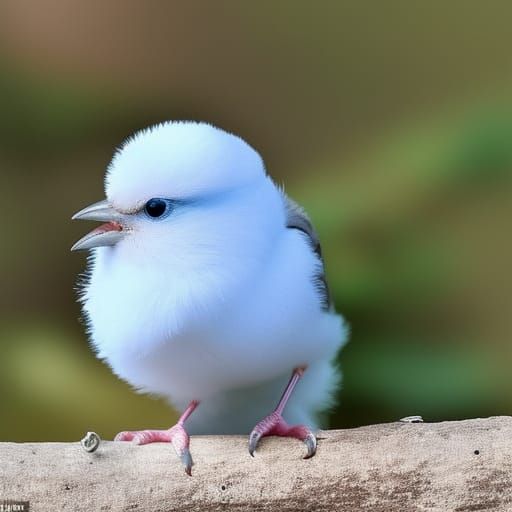 Tiny soft bird - AI Generated Artwork - NightCafe Creator