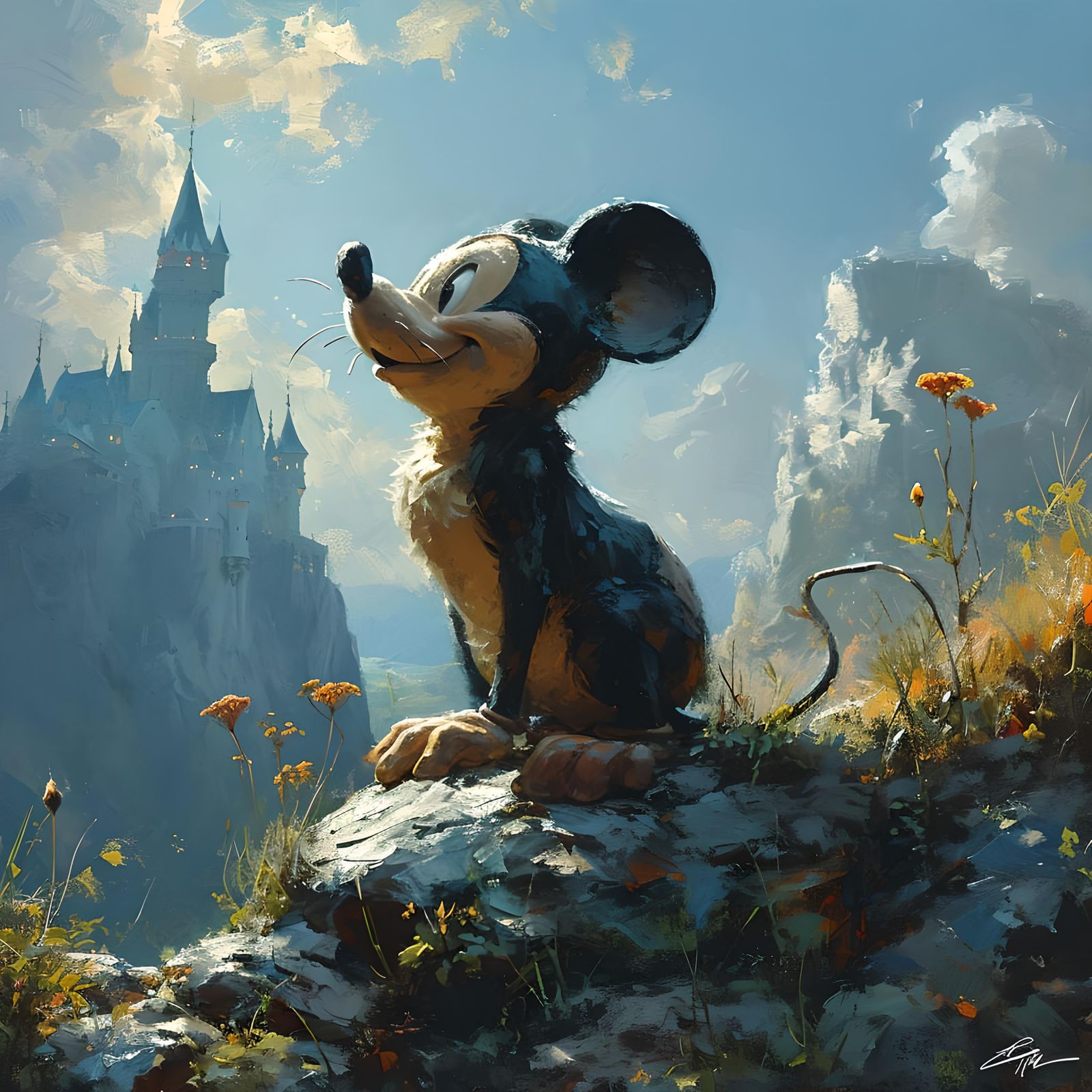 A little mouse with big dreams.