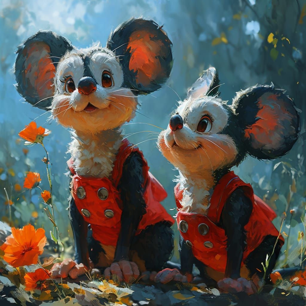 Little mice with big dreams.