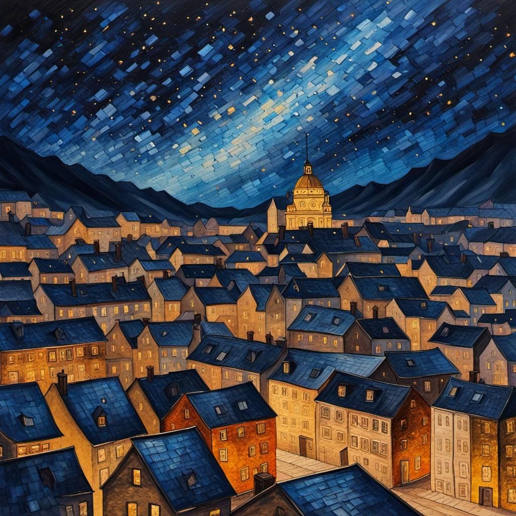 town's night tale
