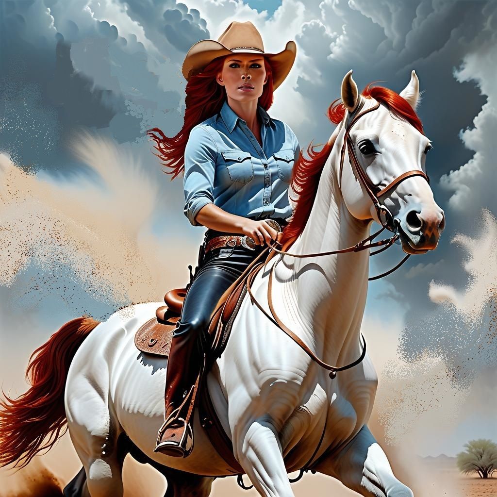 Thunderheads, Fire Hair, and Smoke